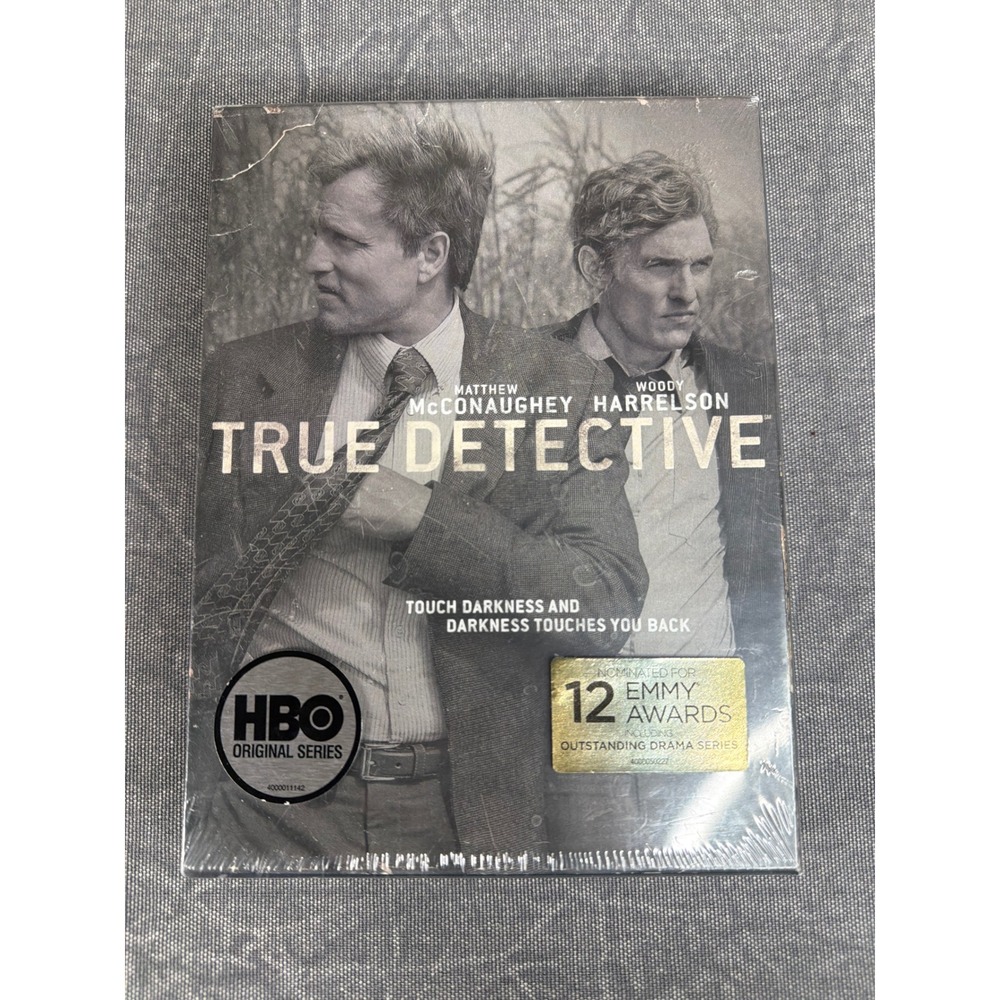 HBO True Detective Season 1 DVD Set Matthew McConaughey Woody Harrelson NEW